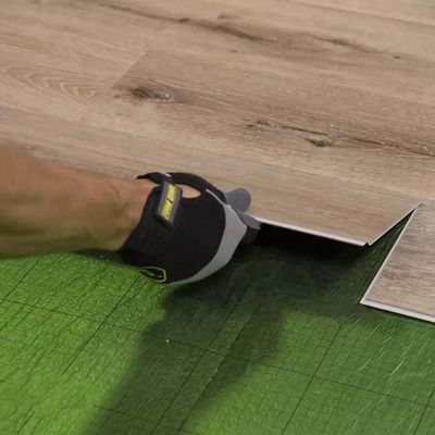 Waterproof SPC Flooring Indoor Unlin Klik PVC Plastic 4mm Vinyl Plank