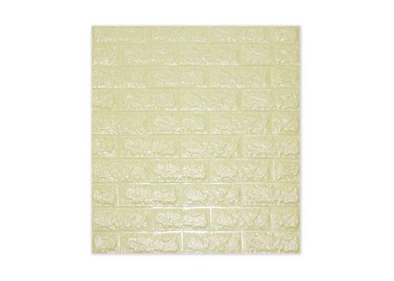 Self Adhesive PE Foam Wallpaper Untuk Ruang Tamu Stiker Dinding Kupas Dan Tempel