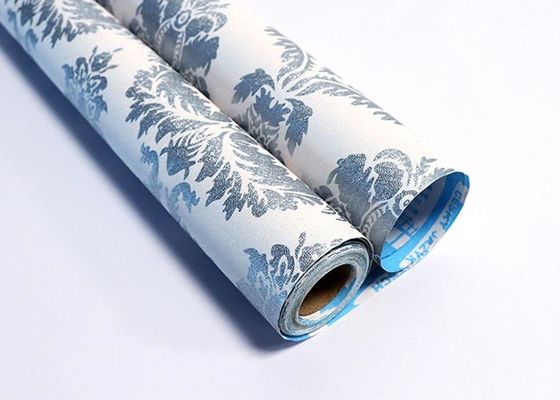 Kayu alami 3D Wallpaper Sticker Roll PVC Self Adhesive Kamar Mandi Removable wallpaper