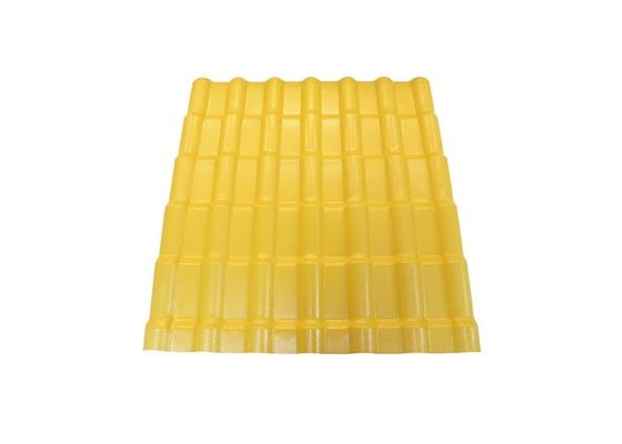 Resin Plastik Genteng PVC Mudah Memasang Genteng Untuk Dekorasi Atap Pabrik