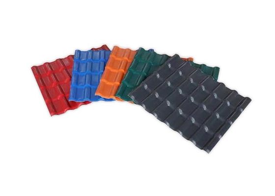 ASA APVC UPVC PVC Genteng Lembaran Atap Plastik Bergelombang