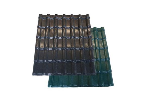 ASA APVC UPVC PVC Genteng Lembaran Atap Plastik Bergelombang