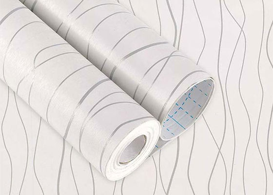Tahan Air Tahan Lama Self Adhesive PVC Wallpaper Gulungan Dekorasi Rumah