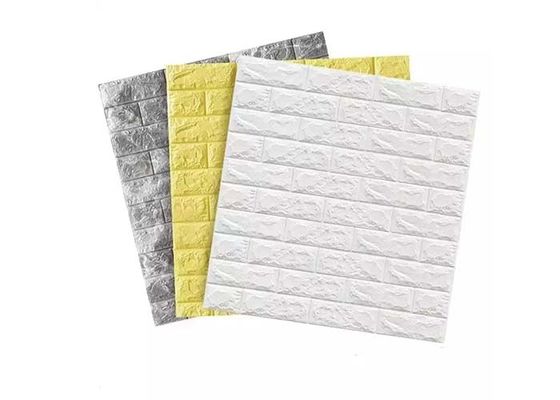 Self Adhesive 60x70cm PE Foam Wallpaper 3D Foam Wall Sticker Moisture Proof