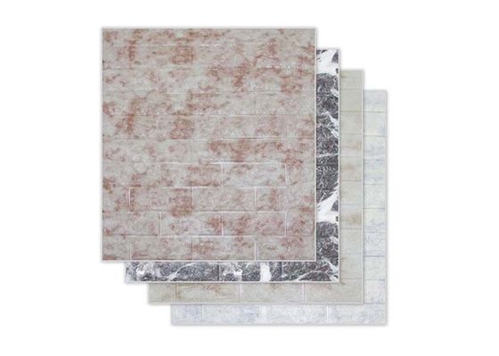 Self Adhesive 60x70cm PE Foam Wallpaper 3D Foam Wall Sticker Moisture Proof