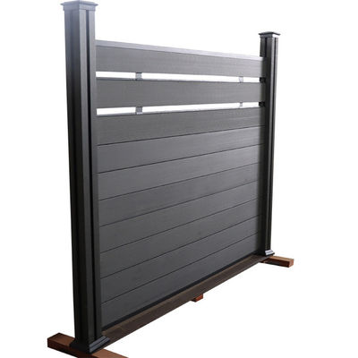 Panel Pagar Mateiral Tahan Air Wpc Untuk Outdoor Rotproof