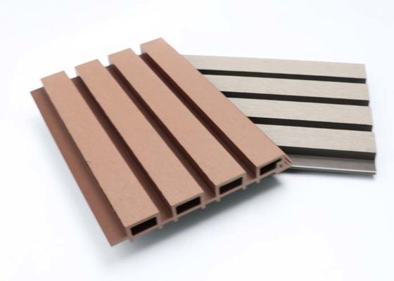 Co Exterior Exterior Wpc Wall Panel Cladding Tahan Air Untuk Dekorasi Taman