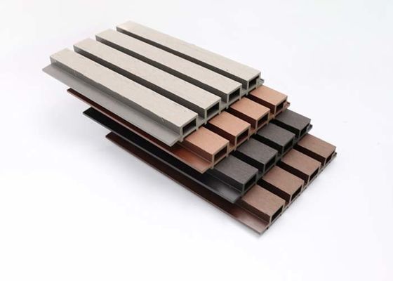 Co Exterior Exterior Wpc Wall Panel Cladding Tahan Air Untuk Dekorasi Taman