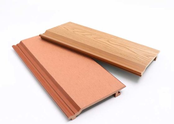Co Exterior Exterior Wpc Wall Panel Cladding Tahan Air Untuk Dekorasi Taman