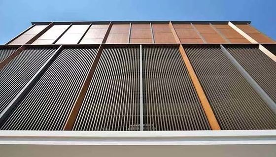 Co Exterior Exterior Wpc Wall Panel Cladding Tahan Air Untuk Dekorasi Taman