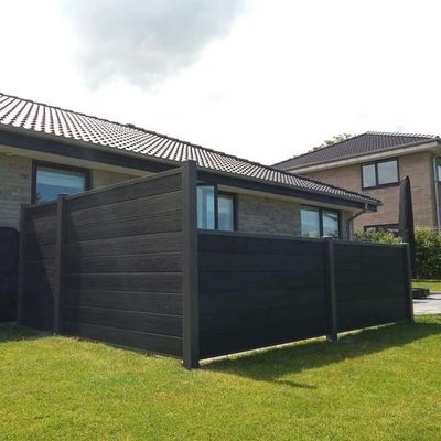 Co Exterior Exterior Wpc Wall Panel Cladding Tahan Air Untuk Dekorasi Taman