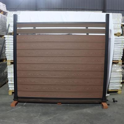 Panel Pagar Konstruksi WPC Faux DIY Tahan Air