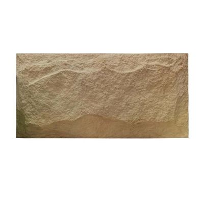 Panel Batu PU Luar Ruangan Dinding Buatan Polyurethane 1200 * 600mm 5mm