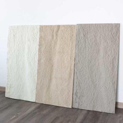 Panel Dinding Batu Faux Pu Jamur Tahan Api 3mm 1220 * 2440mm