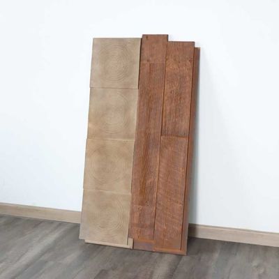 Tebal Slab PU Stone Panel Faux Mudah Dipasang Untuk Dekorasi Dinding 120 * 60cm 3cm