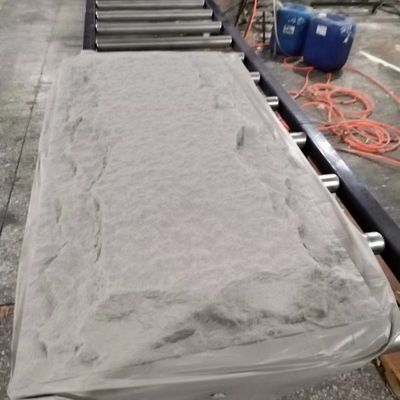 Instalasi Cepat PU Faux Stone Panel Dinding Batu Jamur Polyurethane 1200 * 600mm