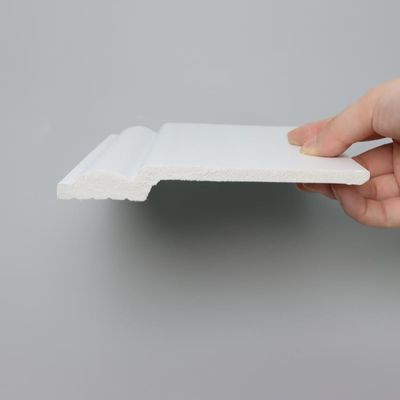 White Primed Ps Skirting Board Moulding Polystyrene Untuk Rumah
