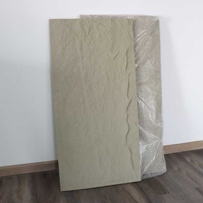 Panel Dinding Batu Polyurethane Ringan 120 * 60cm PU Faux 5cm
