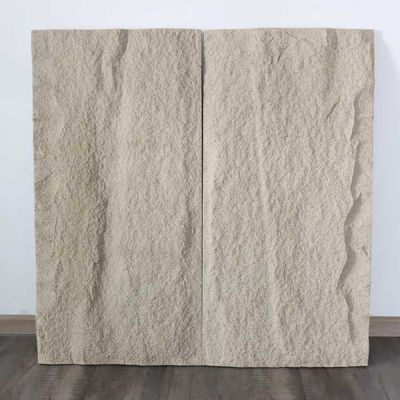 Dinding Panel Batu Polyurethane PU Ringan Faux Buatan 1200 * 600mm