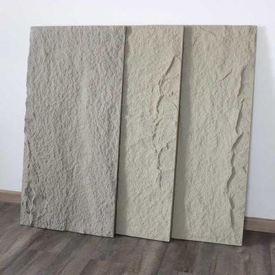 Panel Batu PU Ringan Dinding Buatan Polyurethane PU Faux Stone