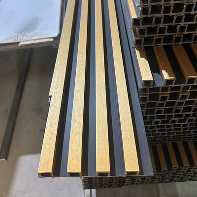 WPC Panel Dinding Wpc Kayu Biji Laminasi Indoor Untuk Dekorasi Interior