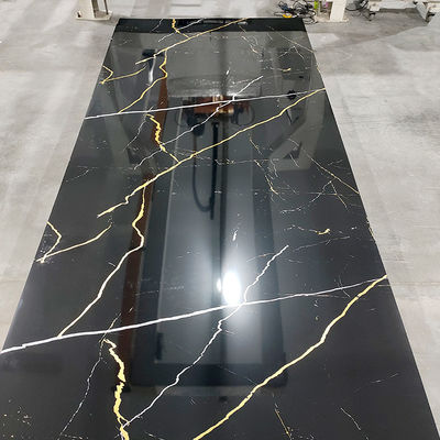 High Glossy PVC Marble Board UV Marble Sheet Laminated Board Untuk Dekorasi Dinding