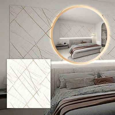 Lembar Marmer Glossy/Mat PVC Untuk Dekorasi Interior