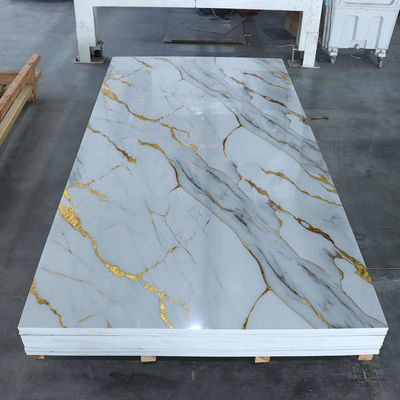 Lembar Marmer PVC Dekorasi Interior 1220x2800mm