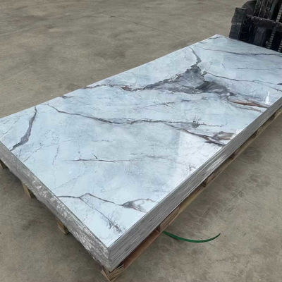 Lembar Marmer PVC Dekorasi Interior 1220x2800mm