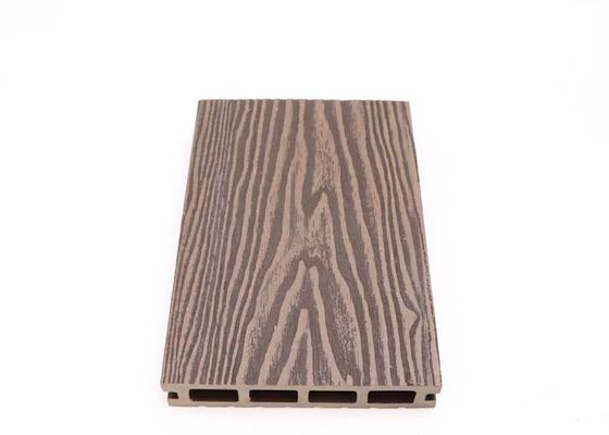 Decking WPC Decking Plastik Tahan Retak Papan Teras WPC 140x25x2900