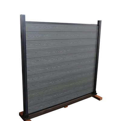 Papan Pagar Wpc Tahan Air Sistem Instal Cepat Klik Untuk Outdoor
