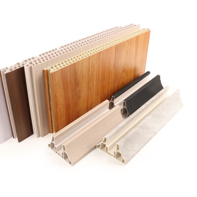 Panel Dinding PVC Tahan Air Ringan Tahan Api untuk Partisi Ruang Kantor