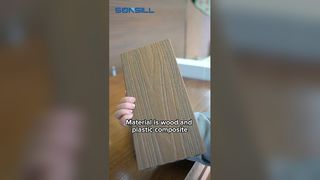 lantai penghiasan WPC eksternal luar ruangan