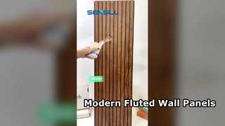 Panel dinding langit-langit bergalur PVC8