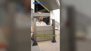 Pagar WPC luar ruangan